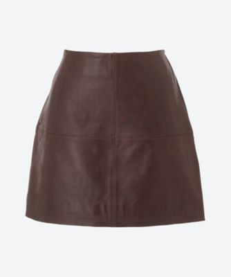 ＜oval square (Women)＞Ｂｉｌｌｉｅ　Ｌｅａｔｈｅｒ　Ｓｋｉｒｔ　２１０８５