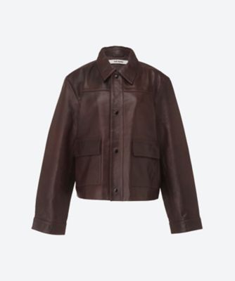 ＜oval square (Women)＞Ｂｉｌｌｉｅ　Ｌｅａｔｈｅｒ　Ｊａｃｋｅｔ　２１０８９