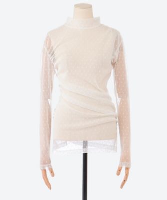 トップス belvet TWISTED TOP 2413―0026 | BELPER/ベルパー | 三越
