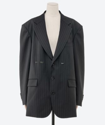 Wool 2―way Over Size Jacket I26SS