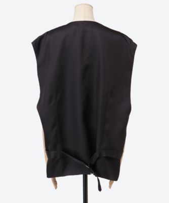 Wool Over Size Gilet I26SS―Gilet17A