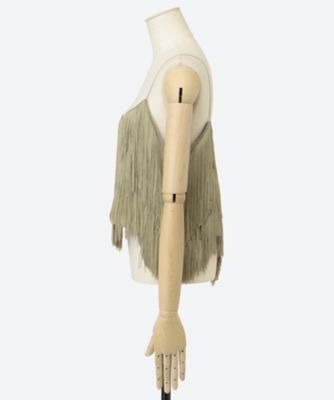 INSCRIRE アンスクリア Fringe Camisole I26SS―BL54 | INSCRIRE