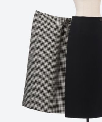 スカート Cotton Rever Wrap Skirt