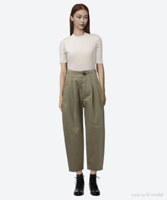 パンツ High Count Cotton Trousers