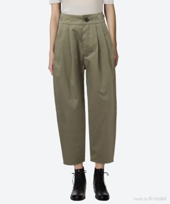 ＜POSTELEGANT (Women)＞パンツ　Ｈｉｇｈ　Ｃｏｕｎｔ　Ｃｏｔｔｏｎ　Ｔｒｏｕｓｅｒｓ　ＰＴ２６Ｓ０００８
