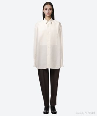 デレス 24SS DER24SS-SH-004 ﾎﾜｲﾄ ｼｮｰﾄｽﾘｰﾌﾞｼｬﾂﾌﾞﾗｳｽ F デレス 24SS DER24SS-SH-004 ﾎﾜｲﾄ ｼｮｰﾄｽﾘｰﾌﾞｼｬﾂﾌﾞﾗｳｽ F