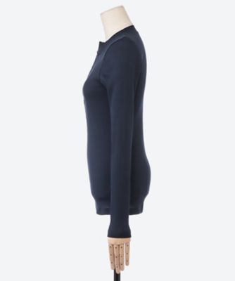 カットソー Cotton Rib Henry Neck