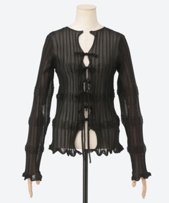 heme lace frill | FUMIE=TANAKA/フミエタナカ | 三越