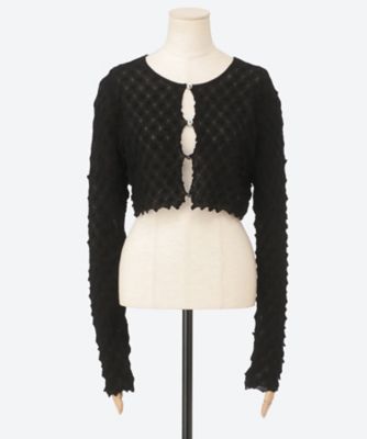 ice cotton short cardigan OCS26103A