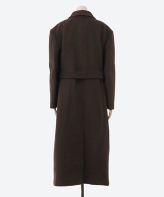 SINGLE BREASTED MAXI LONG COAT