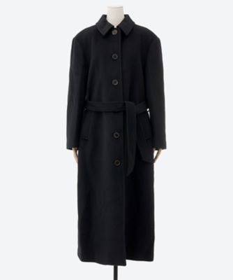SINGLE BREASTED MAXI LONG COAT