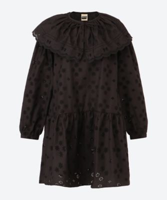 LACE BIG COLLAR MINI DRESS 26102000