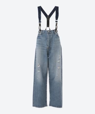 ＜HOLIDAY (Women)＞ＤＡＭＡＧＥ　ＤＥＮＩＭ　ＳＵＳＰＥＮＤＥＲ　ＰＡＮＴＳ　２４１０２１２９