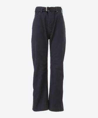 POLYCON SWEAT FLARE PANTS 25101028