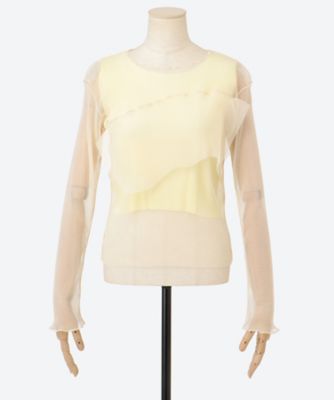 ＜kotohayokozawa (Women)＞ＧＨＯＳＴ　ＴＯＤＯ　ＴＯＰ　＊ＬＯＮＧＳＬＥＥＶＥ　＋ＩＮＮＥＲ　ＴＤＸ６Ｓ―ＧＨ０５―ＩＮＲ