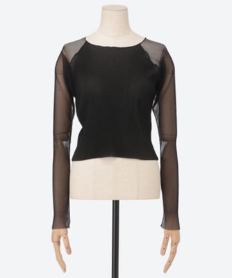 SHEER RAGLAN TOP TDX6S―SRT | kotohayokozawa