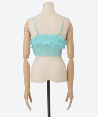 RIPPLE SHEER CAMISOLE TDX6S―CMI02