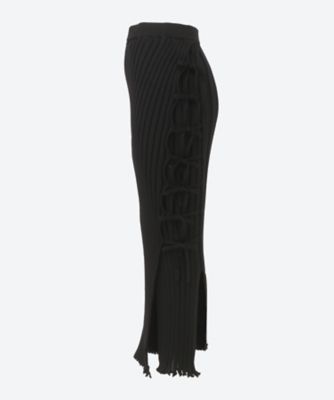 flow wrap skirt OCS26202 | OPEN SESAME CLUB