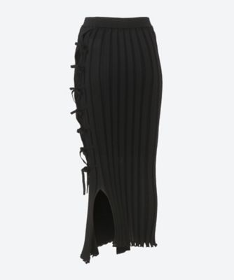 flow wrap skirt OCS26202 | OPEN SESAME CLUB