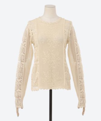 ＜OPEN SESAME CLUB (Woman)＞ｏｐｅｎｗｏｒｋ　ｔｏｐｓ　ＯＣＳ２６１０９