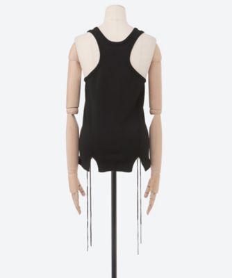 lace―up tank top OCS26111 | OPEN SESAME CLUB