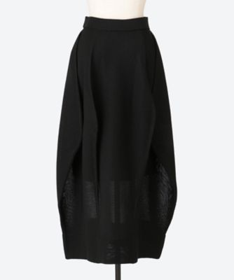 sheer volume Skirt OCS26205 | OPEN SESAME
