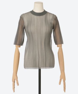 ＜OPEN SESAME CLUB (Woman)＞ｌｕｍｉｎｏｕｓ　ｓｈｅｅｒ　ｔｏｐｓ　ＯＣＳ２６１１７