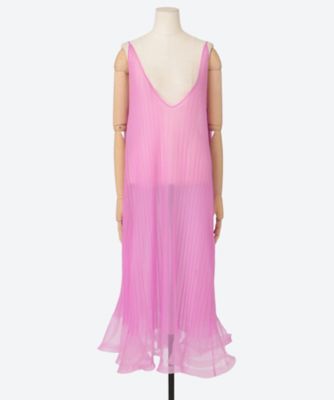 luminous sheer dress OCS26303 | OPEN