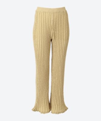 ＜OPEN SESAME CLUB (Woman)＞ｎｅｐｐｅｄ　ｋｎｉｔ　ｐａｎｔｓ　ＯＣＳ２６２０８
