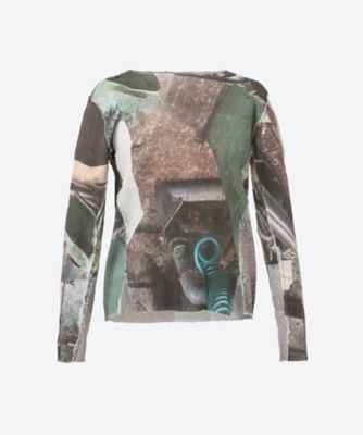 ＜kotohayokozawa (Women)＞ＧＲＡＰＨＩＣ　ＹＯＲＹＵ　ＬＯＮＧ　ＳＬＥＥＶＥ　ＴＥＥ　ＫＴＸ６Ｓ―ＧＹ０２