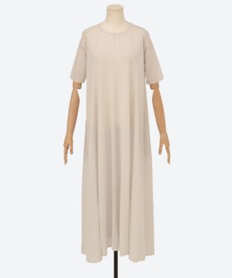 ＜HAKUJI (Women)＞Ｓｈｅｅｒ　ｔｗｉｓｔ　ｊｅｒｓｅｙ　ＨＳ　ｄｒｅｓｓ　Ｈ２６２６０３