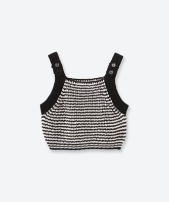 COTTON BUTTON TANK TOP 26SKN－＃451L