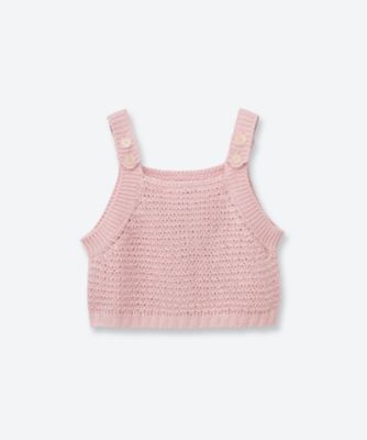 COTTON BUTTON TANK TOP 26SKN－＃451L