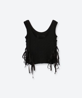 専用出品　Cotton ribbon tank Black andmary Cotton ribbon tank BLACK｜Yahoo!フリマ（旧PayPayフリマ）