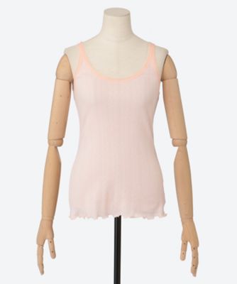 ＜AKIKOAOKI＞Ｂａｃｋ　ｌａｃｅ　ｔａｎｋ　ｔｏｐ－０１　ＡＡ２６ＳＳ－ＣＳＴ０１－０１