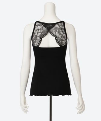 あっこ ！ Back lace tank top－02 AA26SS－CST01