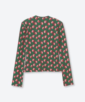 SUPER RIB PADDED SHOULDER CREW―NECK
