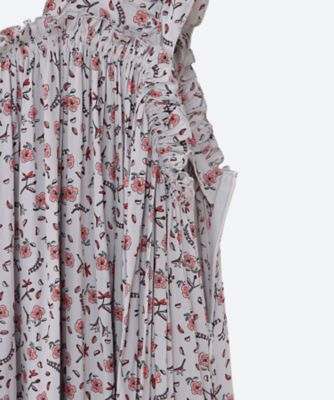 FLOWER PRINT NIGHT DRESS 26102101