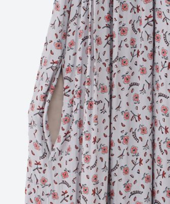 FLOWER PRINT NIGHT DRESS 26102101