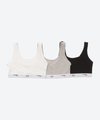 ＜HOMME girls (Women)＞Ｃｌａｓｓｉｃ　Ｓｐｏｒｔｓ　Ｂｒａ　（３―Ｐａｃｋ）　ＨＧＦＯＴＬ００５