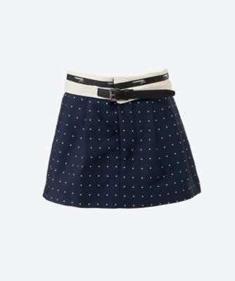 ＜HOMME girls (Women)＞Ｆｌｉｐ　Ｗａｉｓｔ　Ｍｉｎｉ　Ｓｋｉｒｔ　ｗ／　ＨＧＳＫ０１０