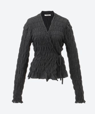 ＜CORDERA (Women)＞ＭＥＲＩＮＯ　ＷＯＯＬ　ＧＡＴＨＥＲＥＤ　ＣＡＲＤＩＧＡＮ　２６１０８１