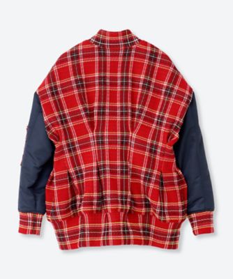 tartan check MA―1 OH26AW―JK01 | ODAKHA