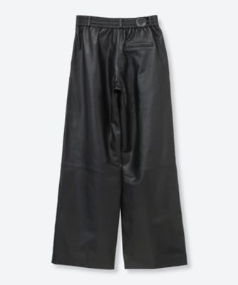 PG♡黒バック刺繍モールスキンストレッチパンツ00 Soho Sweat Pants 22062 | The Garment (Women)/ザ