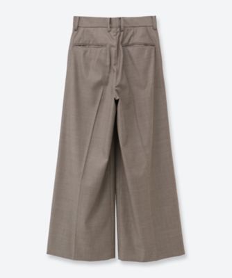 EXTRA FINE WOOL EXTRA WIDE TROUSERS