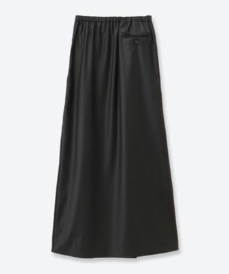 WOOL SILK WRAP SKIRT ST．1615 | ssstein