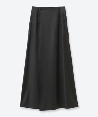 Wool IーLine Skirt MK0707ーSK030 | Mame