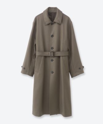 ※本日限定大幅値下ProustWool-Blend Melton Coat WOOL MELTON OVERSIZED INVESTIGATED