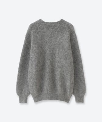 KID MOHAIR KNIT V NECK CARDIGAN ST