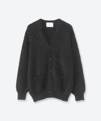 KID MOHAIR KNIT V NECK CARDIGAN ST